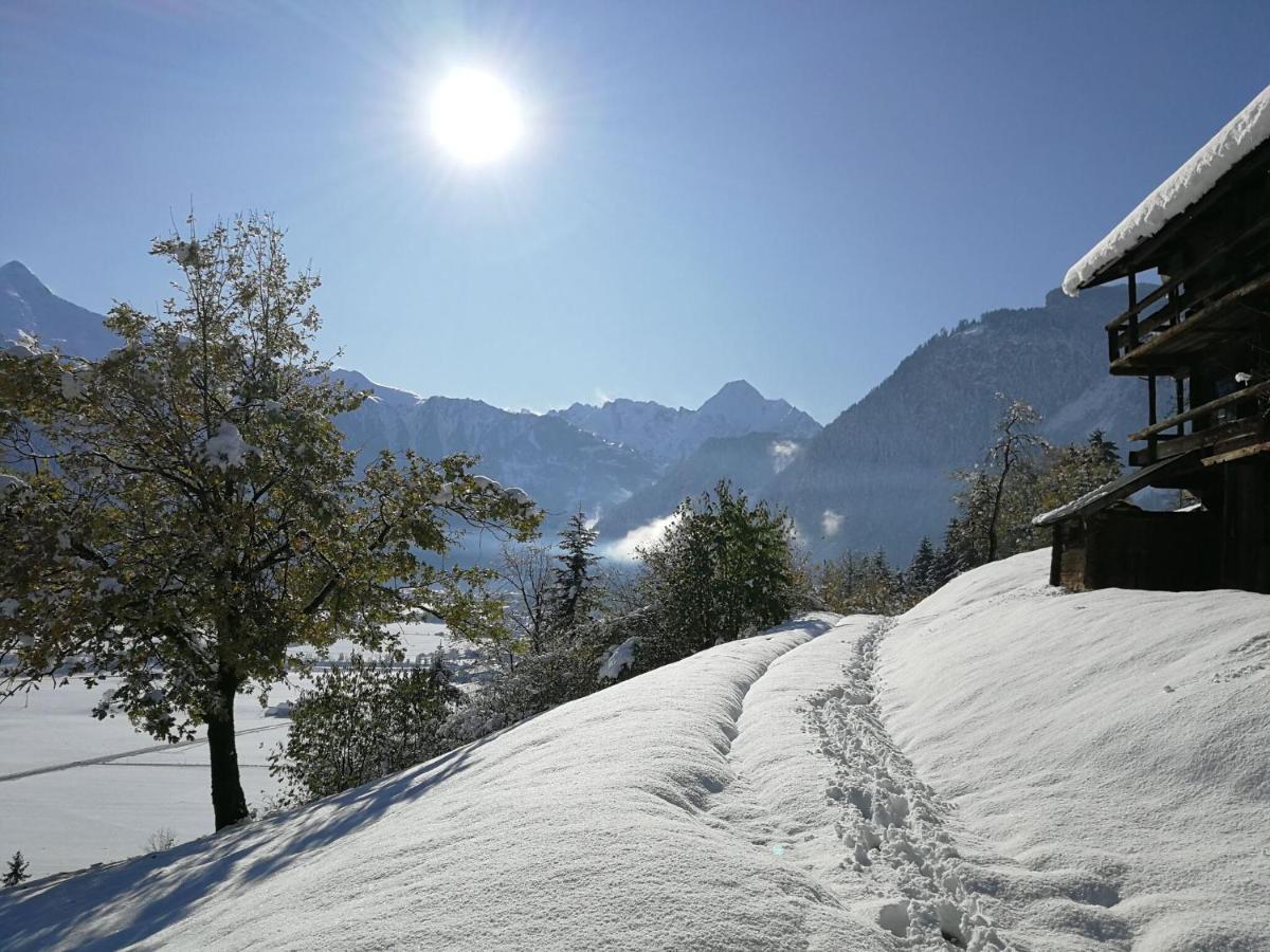 Holiday Flat Daniela, Hippach Im Zillertal Bagian luar foto